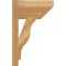 Ekena Millwork Funston Slat Rough Sawn Outlooker, Western Red Cedar, 8"W x 14"D x 22"H OUT08X14X22FST06RWR - alternate 2